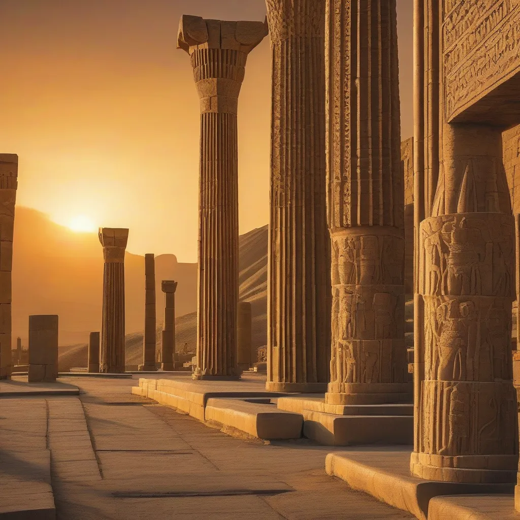 Ancient ruins of Persepolis